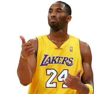 👏 Kobe Bryant Kobe Bryant, NBA, Basketball, Los Angeles Lakers, Sportler telegram sticker