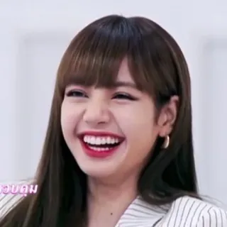 😂 Lisa Lisa, Blackpink, cantora, celebridade, K-pop telegram sticker