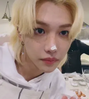 🤭 Felix kpop, Stray Kids, idol, music, cute, selfie, portrait telegram sticker