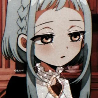 🙄 anime, girl, cute, cartoon whatsapp sticker