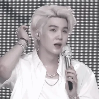 🧁 Suga Suga, BTS, K-pop, piosenkarz, idol, muzyka telegram sticker