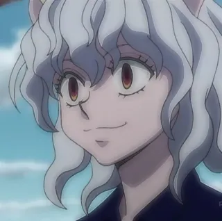🧊 Neferpitou Hunter x Hunter anime, manga, chimera ant, antagonist, royal guard telegram sticker