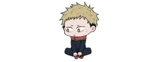 ✨ Yuji Itadori Jujutsu Kaisen Anime, Manga, Chibi, Süß, Jujutsu Kaisen, Yuji Itadori telegram sticker