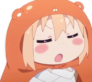 🤓 Umaru Doma Himouto! Umaru-chan anime, cute, umaru, himouto umaru chan, cartoon, girl telegram sticker