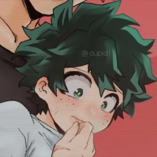 🧐 @ cupid! Anime, Personnage, Fanart whatsapp sticker