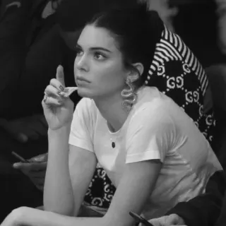 🤍 Kendall Jenner เคนดัลล์ เจนเนอร์, นางแบบ, คนดัง, ผู้หญิง telegram sticker