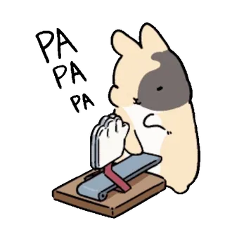 ๐ Mofusand bunny Mofusand telegram sticker