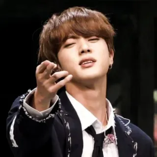 🐹 Jin K-pop, ca sĩ, người nổi tiếng, âm nhạc, Jin, BTS telegram sticker