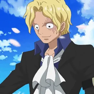 🔥 Sabo One Piece Anime, Sabo, One Piece, Personagem, Loiro telegram sticker