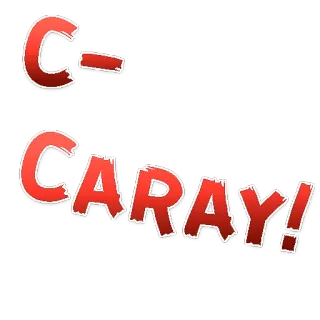👌 CARAY! espressione, shock, sorpresa, spagnolo, esclamazione whatsapp sticker