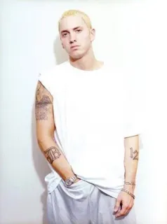 😐 Eminem 埃米纳姆, 说唱歌手, 音乐, 名人, 歌手 telegram sticker