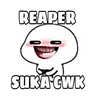 Reaper telegram stickers