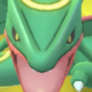 🤣 Rayquaza Pokémon pokemon, rayquaza, dragão, verde, monstro telegram sticker