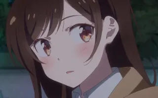 🌷 Chizuru Mizuhara Rent-A-Girlfriend Anime, Chizuru Mizuhara, Rent-A-Girlfriend, Słodkie, Dziewczyna, Kreskówka telegram sticker