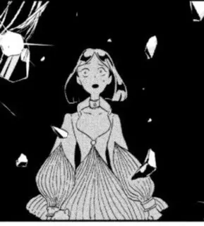 ☀️ Аниме, Манга, Персонаж, В шоке, Houseki no Kuni, Страна самоцветов telegram sticker
