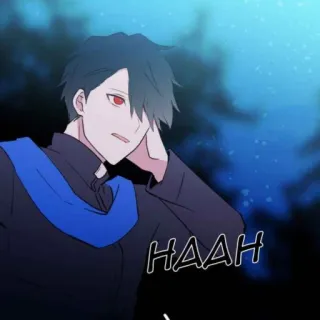 🩸 HAAH Anime, Manga, Karakter, Ekspresi, Haah telegram sticker