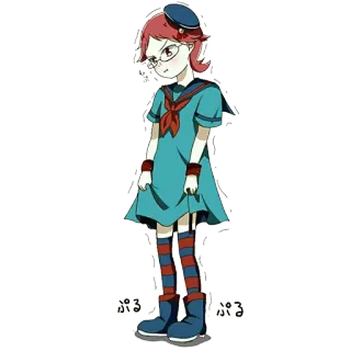 Oushitsu Kyoushi Haine @Nekosticker telegram stickers