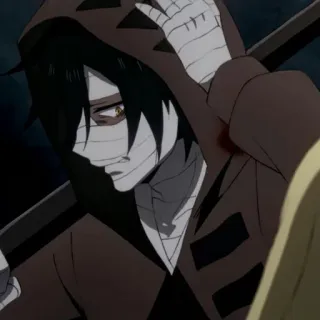 🩸 Zack Angels of Death anime, manga, character, Zack, Angels of Death telegram sticker