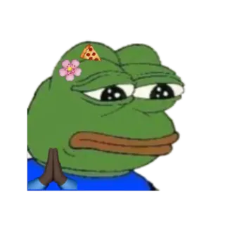 😐 Pepe the Frog Pepe, kodok, meme, emoji whatsapp sticker