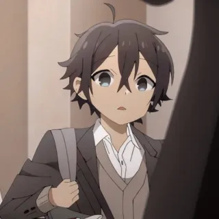 🖇 Anime, Chłopak, Mundur szkolny, Postać telegram sticker