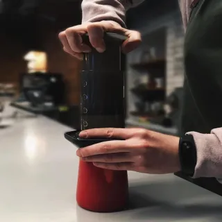 ☕ café, aeropress, preparar café, café, preparação, bebida, beber whatsapp sticker