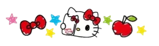 🍓 Hello Kitty 헬로키티, 산리오, 카와이, 귀여운, 캐릭터, 스티커 telegram sticker