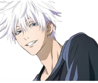☁️ Satoru Gojo Jujutsu Kaisen Anime, Mangá, Gojo, Satoru Gojo, Jujutsu Kaisen, Personagem telegram sticker
