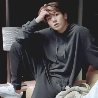 🧷 kpop, jungkook, bts, cantante, hombre, ídolo telegram sticker