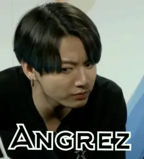 🙃 Angrez osoba, wyraz twarzy, złość, twarz, kpop telegram sticker
