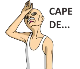 😧 Obpe de... telegram sticker