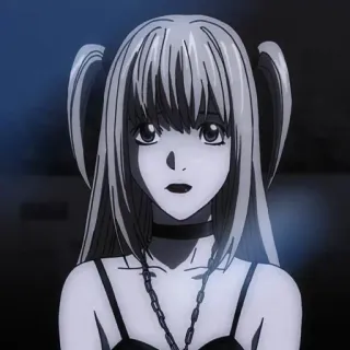 🧦 Misa Amane Death Note Anime, Manga, Death Note, Misa, Amane telegram sticker