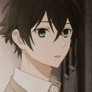 🖇 Anime, Manga, Chłopak, Portret, Horimiya telegram sticker
