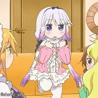 😀 Kanna Kamui Miss Kobayashi's Dragon Maid telegram sticker