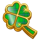 ๐ shamrock, clover, st patrick's day, lucky, green, nature, symbol, ireland whatsapp sticker