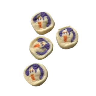 🍭 biscotto, pinguino, dolce, cibo telegram sticker