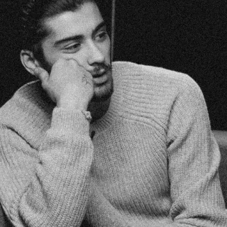 🎬 Zayn Malik знаменитость, певец, one direction, зейн малик, портрет, чёрно-белый telegram sticker