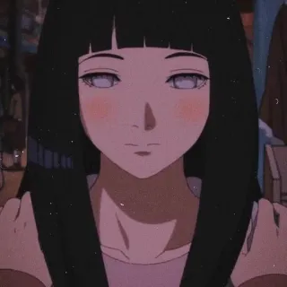 🍥 Hinata Hyuga Naruto Аниме, Персонаж, Хината, Хьюга telegram sticker