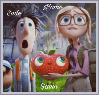 🍓 Sado
Mame
Gavin Kreskówka, Postacie, Truskawka, Śmieszne whatsapp sticker