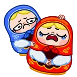 Матрёна от @shurmin_jpg telegram emojis 😭