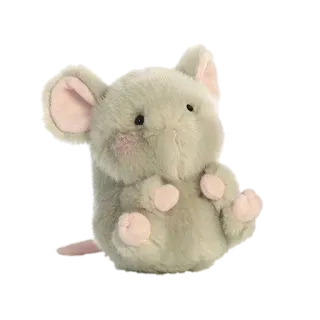 🐭 peluche, topo, peluche, giocattolo, carino, animale telegram sticker