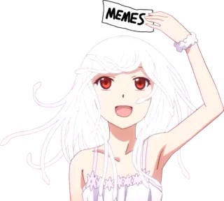 🙄 MEMES memes, anime, girl, cartoon, humor, entertainment telegram sticker