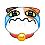 😭 gato, triste, chorando, emoji, adesivo telegram sticker