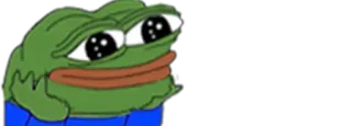 😗 Pepe the Frog Pepe, frog, meme, internet culture whatsapp sticker