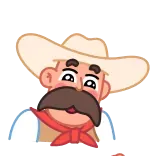 Cowboy whatsapp stickers