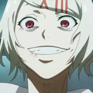 😀 Juuzou Suzuya Tokyo Ghoul 动漫, 漫画, 角色, 铃屋什造, 东京喰种 telegram sticker