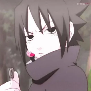 🀄️ Sasuke Naruto Аниме, Ниндзя, Манга, Шаринган, Учиха telegram sticker