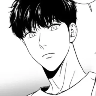 🍾 Anime, Manga, Porträt, Zeichnung, Charakter, Illustration telegram sticker
