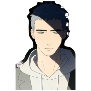 🥺 Anime, Kartun, Karakter, Pria, Ilustrasi, Stiker telegram sticker