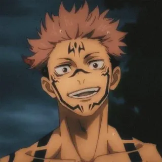 😤 Ryomen Sukuna Jujutsu Kaisen Аниме, Jujutsu Kaisen, Сукуна, Проклятый дух, Злодей, Рёмен Сукуна telegram sticker