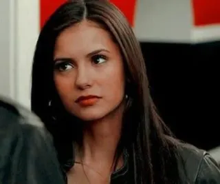 😠 Elena Gilbert The Vampire Diaries 뱀파이어, 도플갱어, 틴 드라마, 초자연, TV 프로그램 telegram sticker